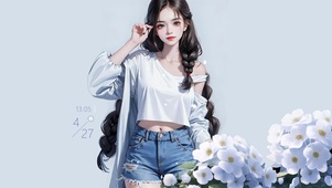 唯美时尚女孩