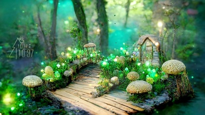 护眼森林萤火虫