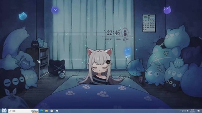 猫羽雫噩梦惊醒