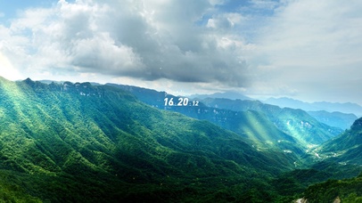 神农架自然风光（带鱼屏）