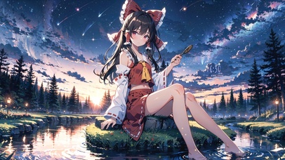 4K清纯可爱长腿星空少女