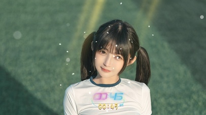 双马尾可爱学妹