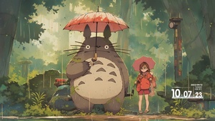 龙猫与女孩