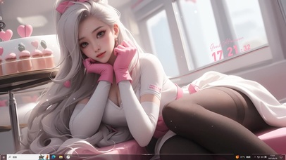 清纯甜美长腿女仆