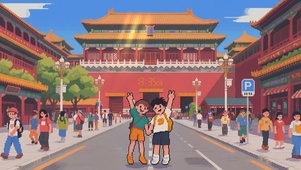 像素城市打卡——北京