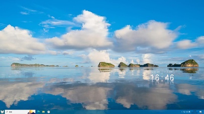 蓝天白云—【主题桌面】