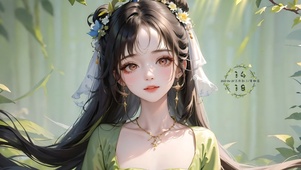可爱森林公主
