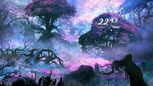 梦幻荧光森林