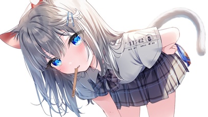 4K清纯可爱猫耳少女