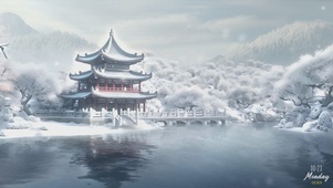 冬日雪景