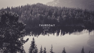 山光湖色（带真实时间）