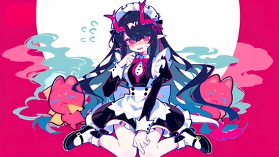 夕-喵斯快跑-小惊慌-女仆