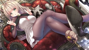 黑丝长腿美少女
