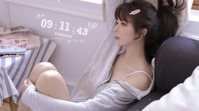 纯欲系居家女孩