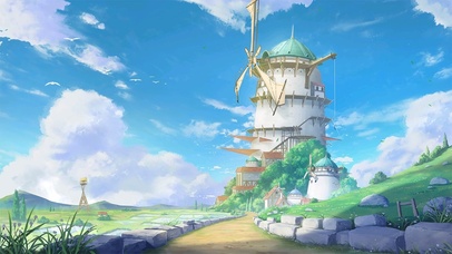 4k高清唯美风车