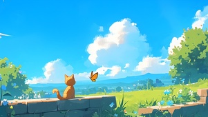 春天小猫咪