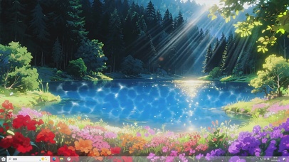 光缕缠波-桌面主题