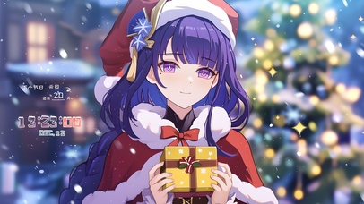 圣诞女孩雷电将军