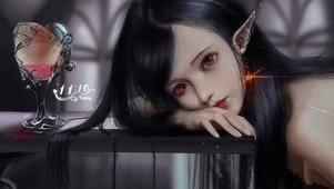 长发精灵少女