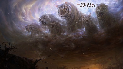 4k 国风神话猛虎降世