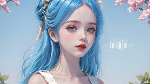 4k小清新女孩