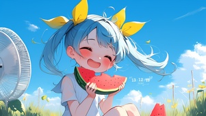 凉爽夏日