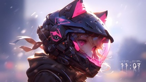 机车可爱猫女