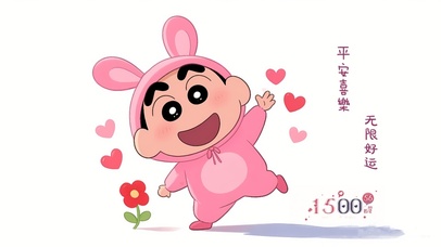 可爱小新 无限好运