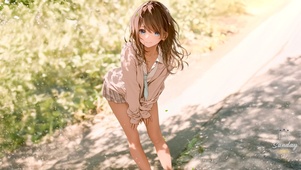 夏日唯美少女