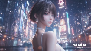 【原创】性感可爱吊带短发女孩