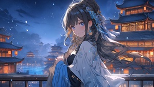 流星雨的女孩