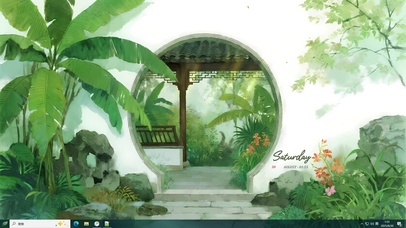  古韵东方庭院 护眼