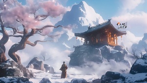 雪景图