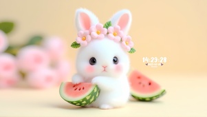 可爱小萌兔