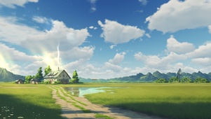 草原小屋