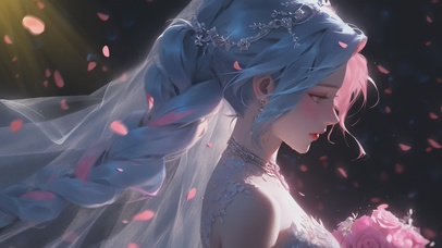 唯美の婚纱新娘