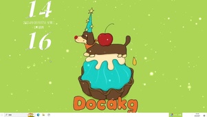 苹果醋小狗  主题