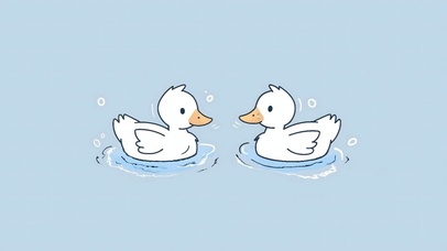 插画鸭子（非主题）