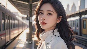 回眸一笑的女孩