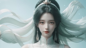 【4K】清新脱俗女子