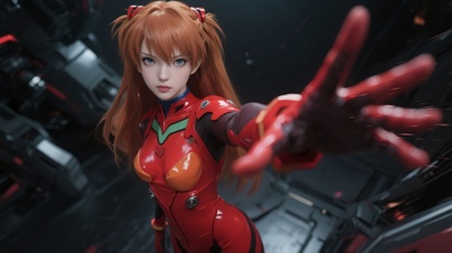 EVA 赛博战舰少女 明日香