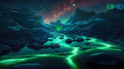 唯美护眼极光之脉