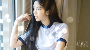 清纯性感制服长发美女