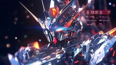 4K超清高达战甲	