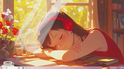 动漫小女孩主题