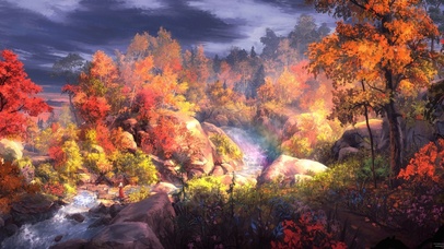 4K原神高清自然景观 凌空治愈