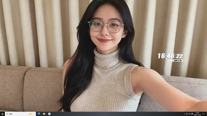 禁欲金丝眼镜美女