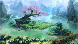 4k古风山水画