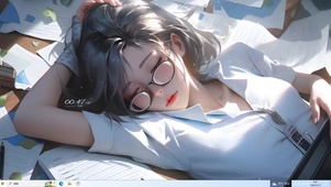 4K清纯午睡少女主题