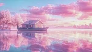 梦幻粉色